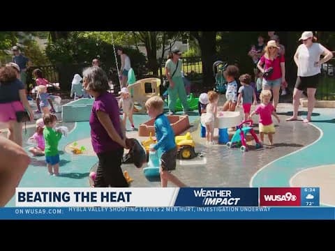 Splash parks open for the heat in DC
