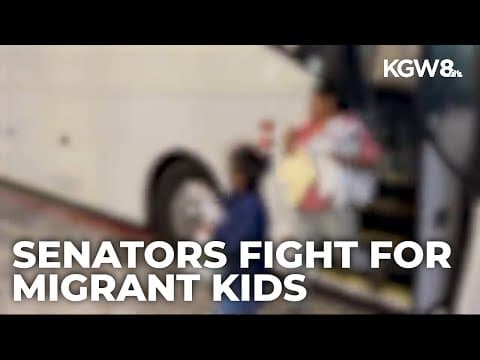 Oregon Senators push to restore legal aid for migrant kids after Trump-Era cuts