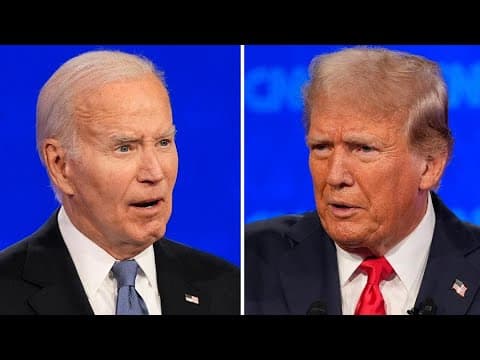 "I can't debate like I used to" | Democrats urging Joe Biden to drop out after debate