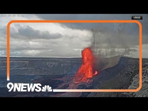 Hawaii's Kilauea volcano erupts again