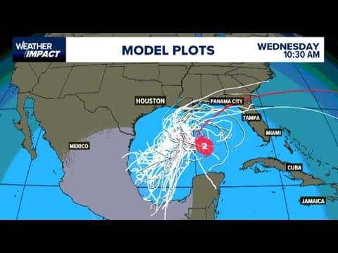 Hurricane Rafael live tracker: Latest spaghetti plots, cone models