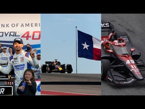 Larson dominates the Roval, F1 comes to the US, Bathurst drama | The Racing Report with Rob Peeters