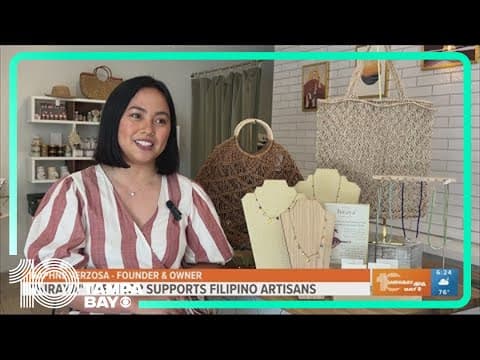 Shop owner of Hiraya in Tampa supports Filipino artisans, children through business