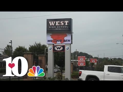 West High School honors 24-year-old Ben Kredich, who was hit and killed by car on Kingston Pike