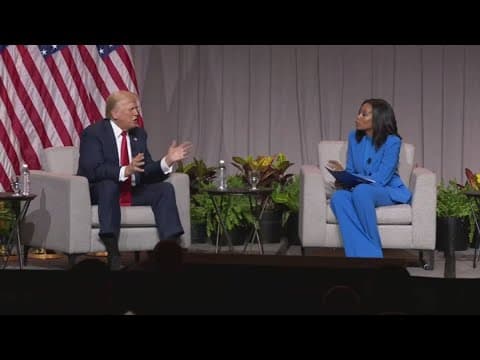 Trump asks if Kamala Harris is "Indian or Black" in heated interview