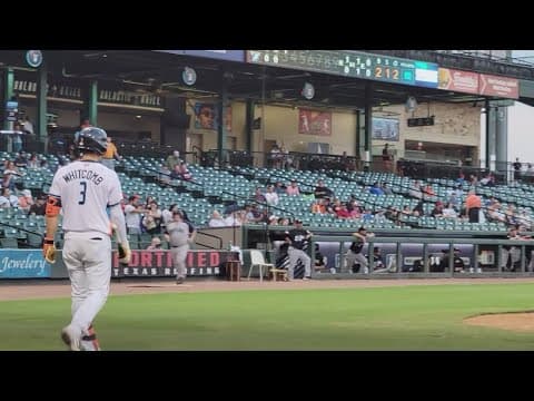 'Ride the wave' | Shay Whitcomb mashes while biding his time in Sugar Land
