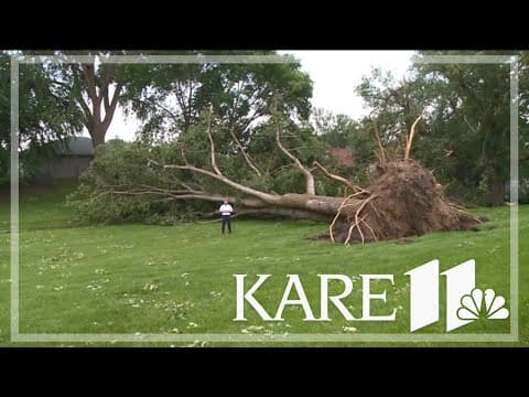 Storm damage and recovery in Kandiyohi County