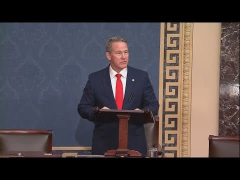 US Sen. Jon Husted delivers maiden Senate floor speech