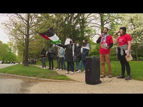 Protesters demand ceasefire in Gaza