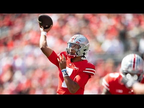 Ohio State-Arkansas State postgame interviews