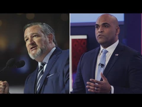 Ted Cruz, Colin Allred make final pitches to voters in U.S. Senate race