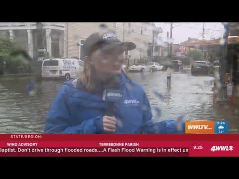 Street flooding in New Orleans report