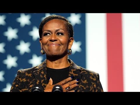 Former first lady Michelle Obama to host podcast with her brother