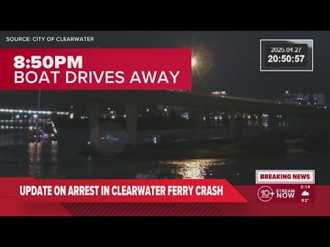 A timeline of the events leading to the deadly Clearwater Ferry crash