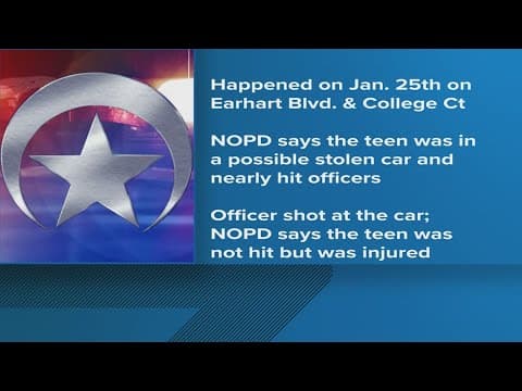 Watch Live: NOPD releases bodycam footage of shooting incident