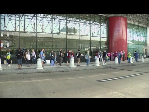 Gov. Moore responds to protests at BWI