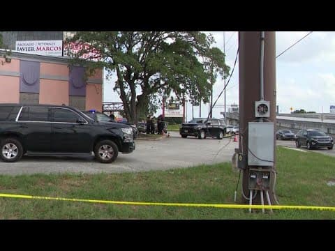 HPD: Armed suspect shot, killed by officers after confrontation at North Freeway crash scene