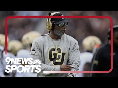 Deion Sanders holds news conference as CU prepares for Cincinnati