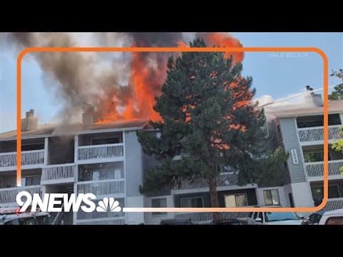 Aurora Fire responds to 2-alarm fire, 50 tenants displaced