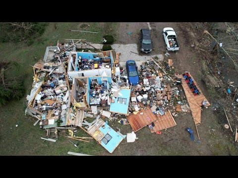 At least 39 dead, hundreds without power after weekend storms in multiple US states