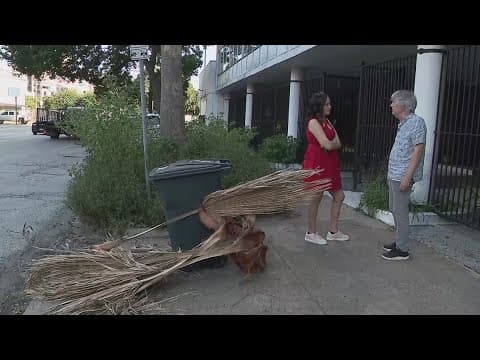 Houston man says no one will pick up his trash after converting downtown offices into home