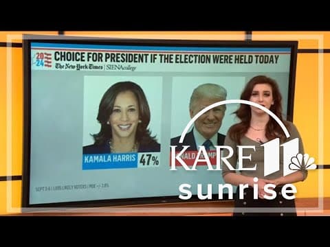 Presidential debate held tonight between Kamala Harris and Donald Trump