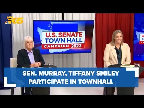 Murray, Smiley participate in townhall ahead of Election Day
