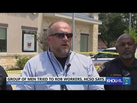 HCSO update: Three ATM robbers scared off after worker opens fire on them