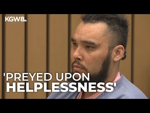 Former MMA fighter sentenced after raping homeless women in Portland