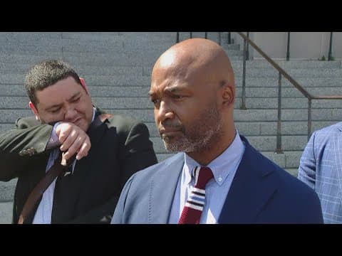 D.A. Williams addresses reporters after Tyrell Morris sentenced to 1 year in prison