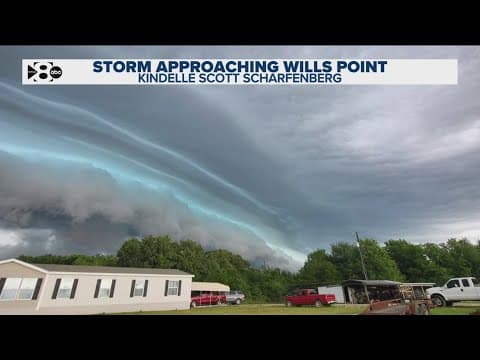 DFW Weather | What is a shelf cloud and how are they formed?