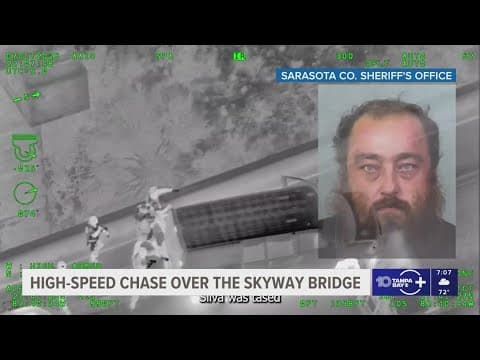 Man facing several charges after high-speed chase on the Skyway Bridge