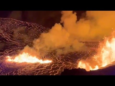 One of the world's most active volcanoes — Hawaii's Kilauea — is erupting again