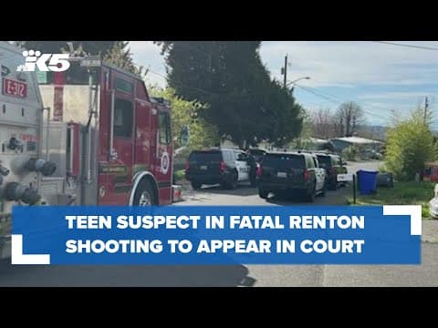 16-year-old Renton shooting suspect to appear in court
