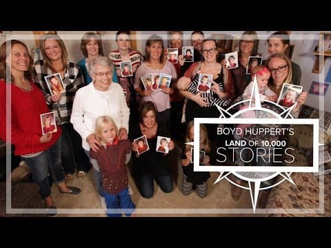 Red dress worn by two generations of girls for school photos has started its third