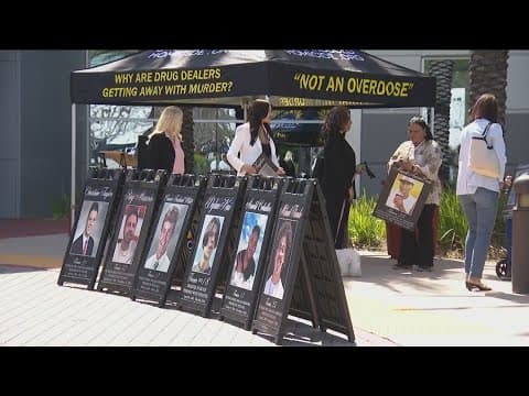 Families who lost loved ones from fentanyl demand action