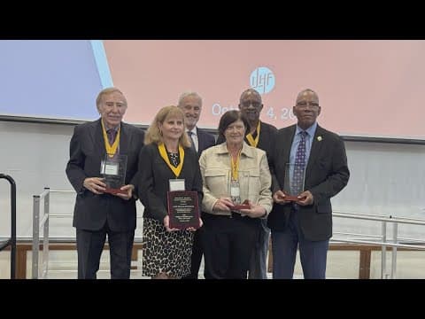 Former WTHR journalists inducted into the Indiana Journalism Hall of Fame