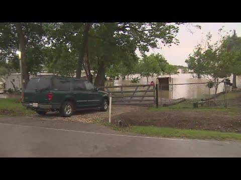 Heavy rains bring flooding to the Channelview area