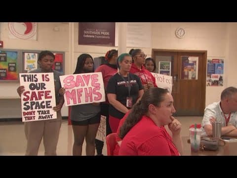 Community worries about future of Marion-Franklin High School