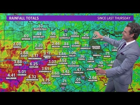 DFW Weather: More rain chances Wednesday and Thursday