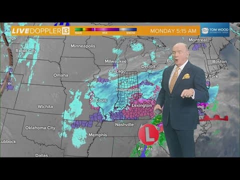 5 a.m. update on winter snow storm in Indiana | Weather Impact Alert
