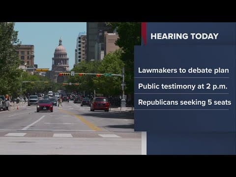 Texas leaders consider redrawing Congressional maps