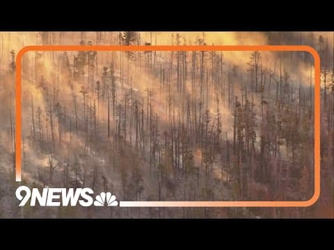 Fire officials give update on Pearl Fire burning in northern Colorado