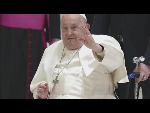 Pope Francis in good spirits despite pneumonia diagnosis, Vatican says