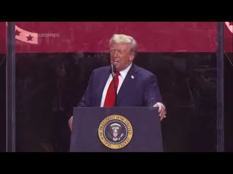 Trump calls Charlie Kirk a 'martyr' for American freedom in memorial service