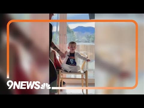 4-year-old shows promise as future newscaster