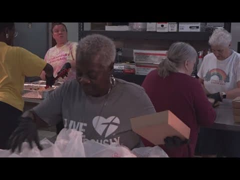 Local church continues to serve regular meals for those who need it