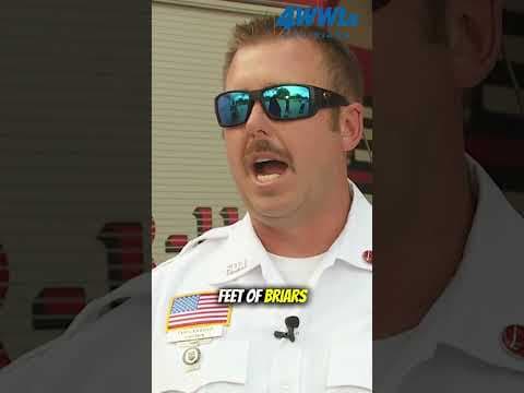 Helmet cam video shows Slidell firefighters crawling through thick brush at 3 a.m.