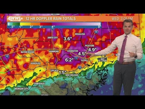 Tracking Storms in Southeast Louisiana: 3AM Weather Coverage
