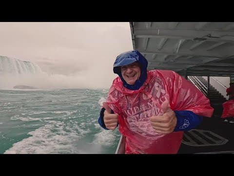 Chuck's Big Adventure at Niagara Falls: Maid of the Mist